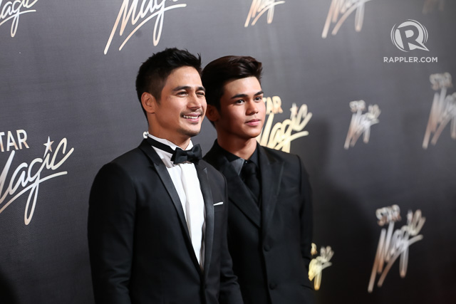 Piolo Pascual and son Inigo Pascual. Photo by Manman Dejeto/Rappler.com  
