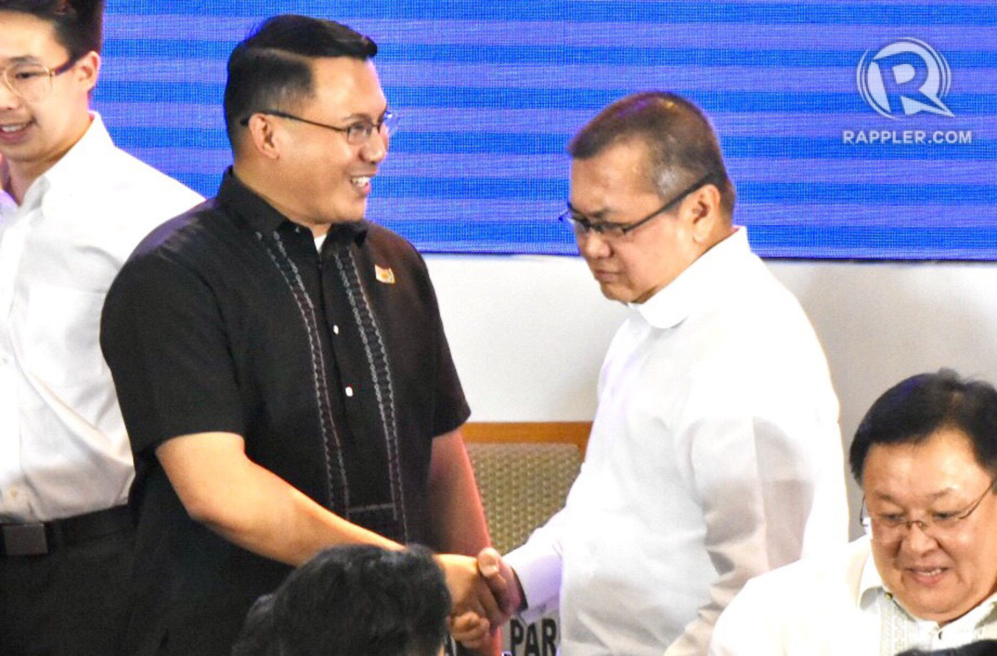 DUTERTE YOUTH. Duterte Youth Chairman Ronald Cardema attends the proclamation of winning party lists in 2019 elections even without a Comelec decision on his substitution bid. Photo by Angie de Silva/Rappler  