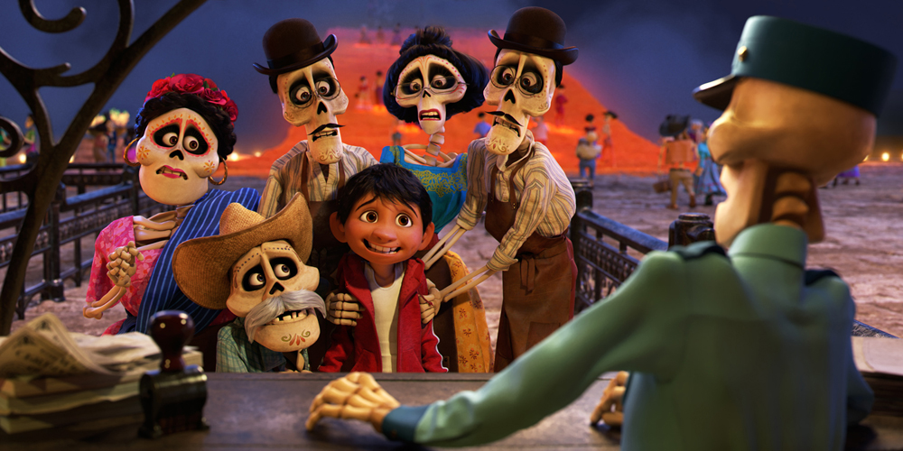 SKELETONS. According to Gini, one of the biggest challenges of animating 'Coco' was making the skeletons, which are usually associated with horror, appealing to audiences. Photo courtesy of Disney-Pixar 