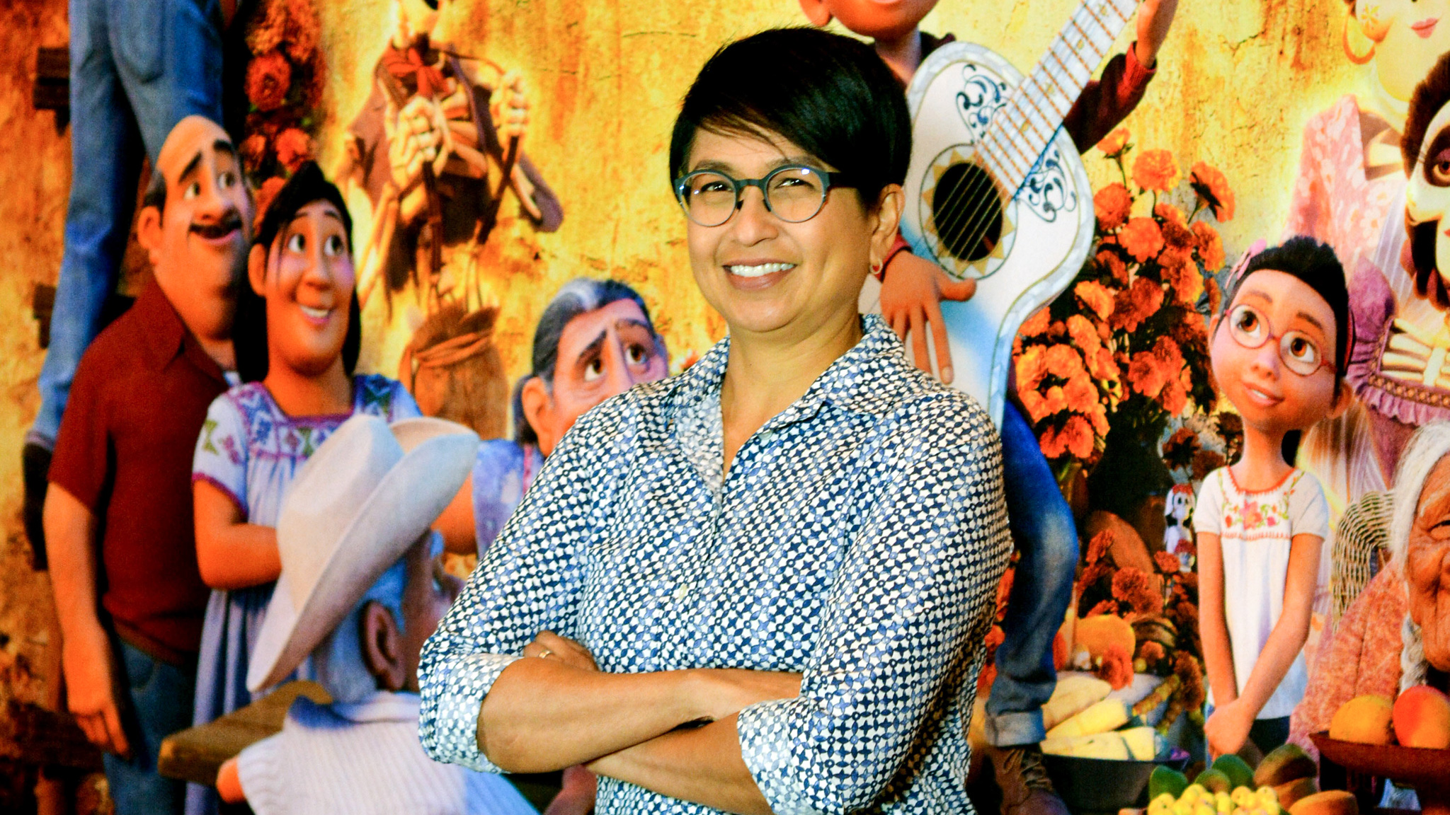 GINI SANTOS. Pixar's first female animation supervisor is Pinoy. Photo courtesy of Disney-Pixar 
