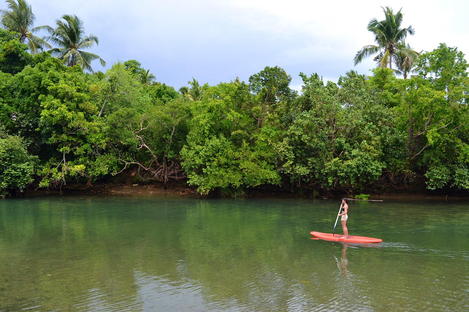 SUP in Bugang River. Photo by Aleah Taboclaon 