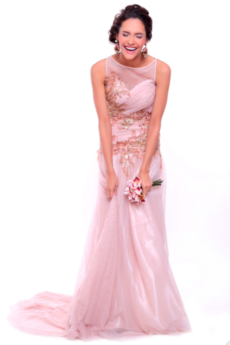 PRETTY IN PINK. Another creation by Eric delos Santos. Photo courtesy of Karimadon 