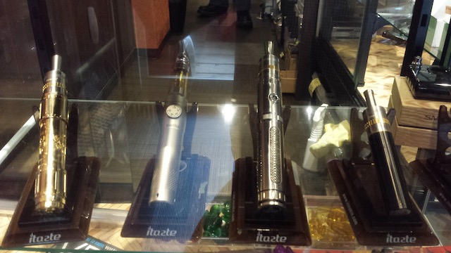Various types of e-cigarettes. Photo by Matthew Ang 