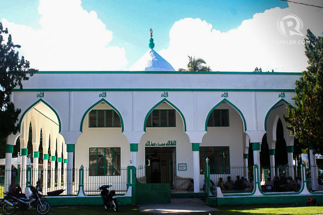 PART OF HISTORY. Front view of Sheik Makhdum Mosque, the oldest mosque in the Philippines 