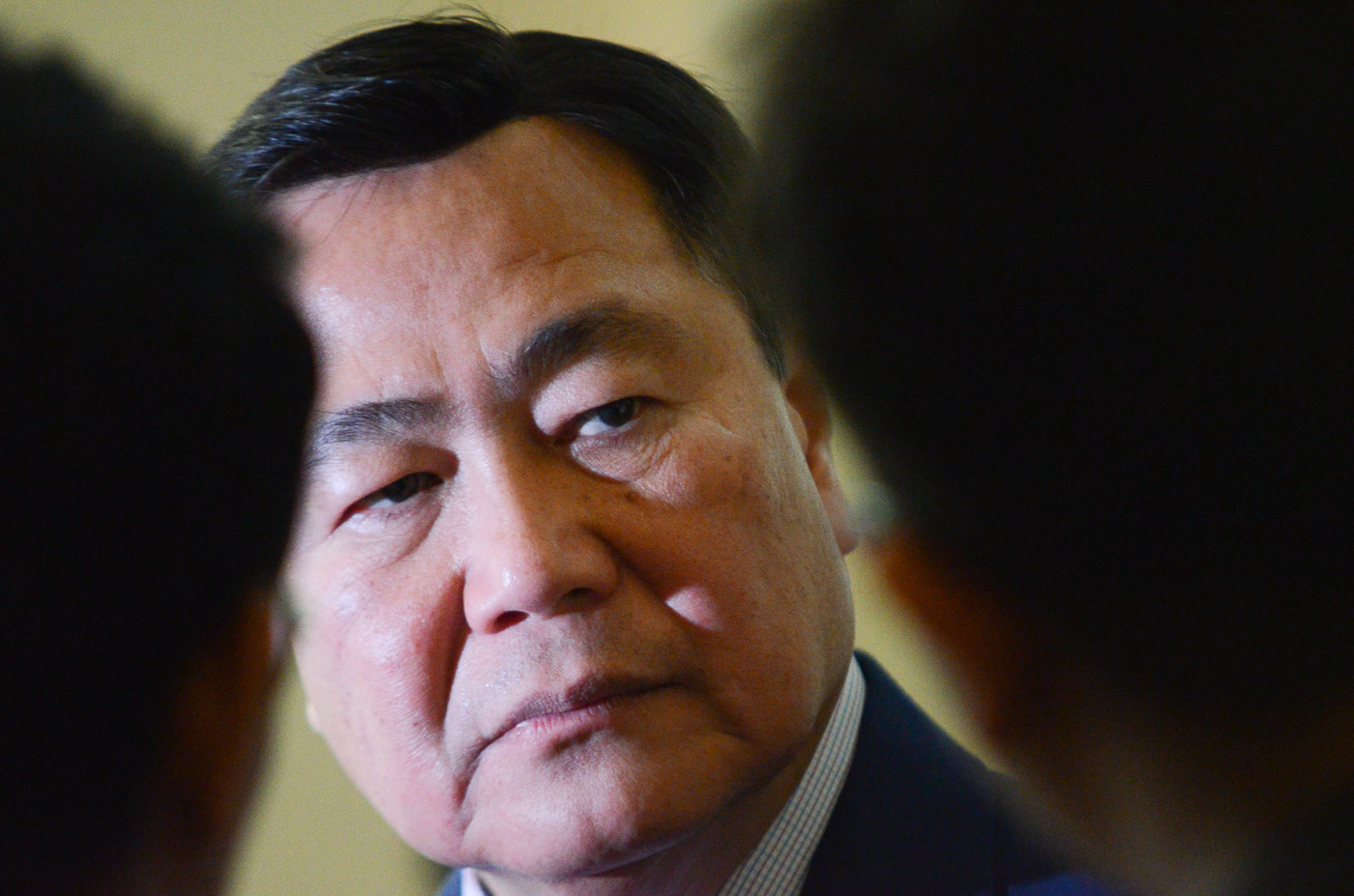 SUE CHINA. Acting Chief Justice Antonio Carpio urges the Philippine government to sue China for destroying coral reefs in Panatag Shoal (Scarborough Shoal). File photo by LeAnne Jazul/Rappler 