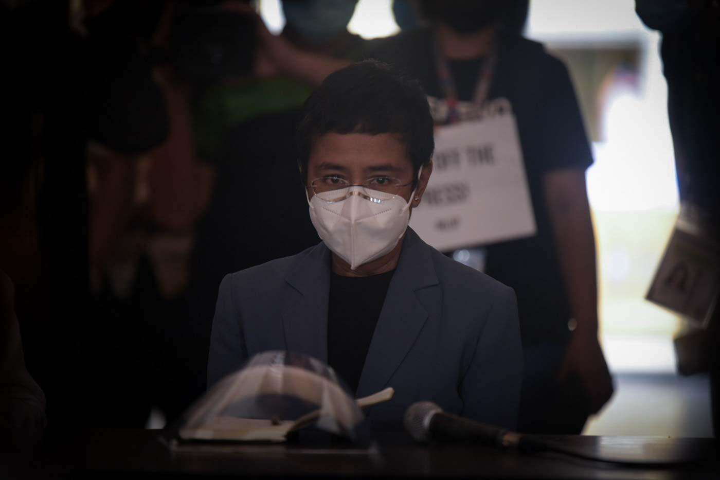CYBER LIBEL. Maria Ressa leaves the Manila Regional Trial Court Branch 46 after she and co-accused Reynaldo Santos Jr are handed a guilty verdict for cyber libel on June 15, 2020. Photo by Alecs Ongcal/Rappler 