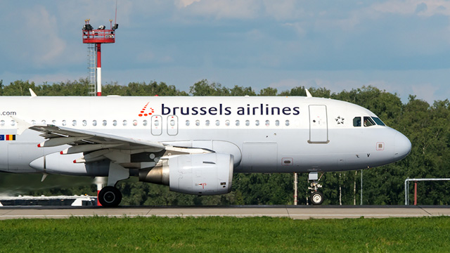 BRUSSELS AIRLINES. A Brussels Airlines plane taking off in Russia. Photo from Shutterstock 