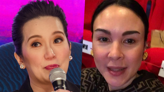 ONGOING FEUD. Gretchen Barretto continues to take a swipe at Kris Aquino, this time throwing a thanksgiving party for Nicko Falcis. Photo by Rob Reyes/Rappler/Instagram/@gretchenbarretto 