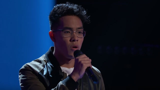 4 CHAIR TURN. Jej Vinson makes it to 'The Voice US' first round as part of Kelly Clarkson's team Screenshot from YouTube/The Voice 