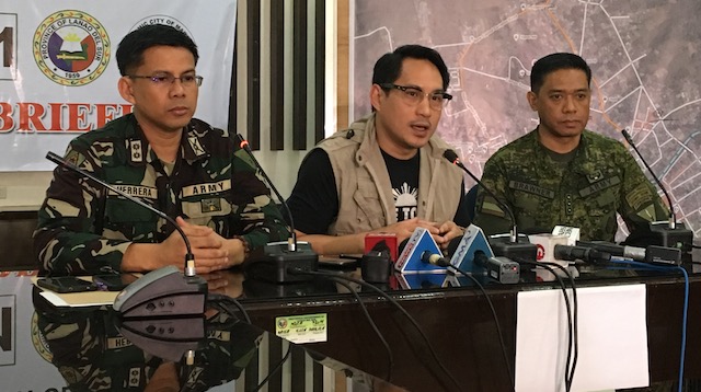 REGULAR BRIEFINGS. The military and the Provincial Crisis Management Committee hold regular media briefings. File photo 
