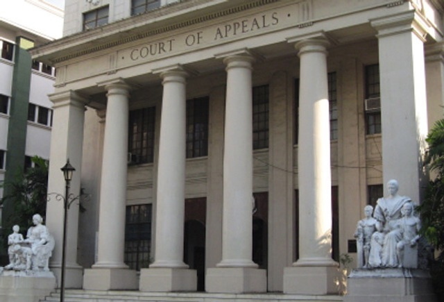 APPELLATE COURT. The facade of the Court of Appeals building. File photo from CA website  
