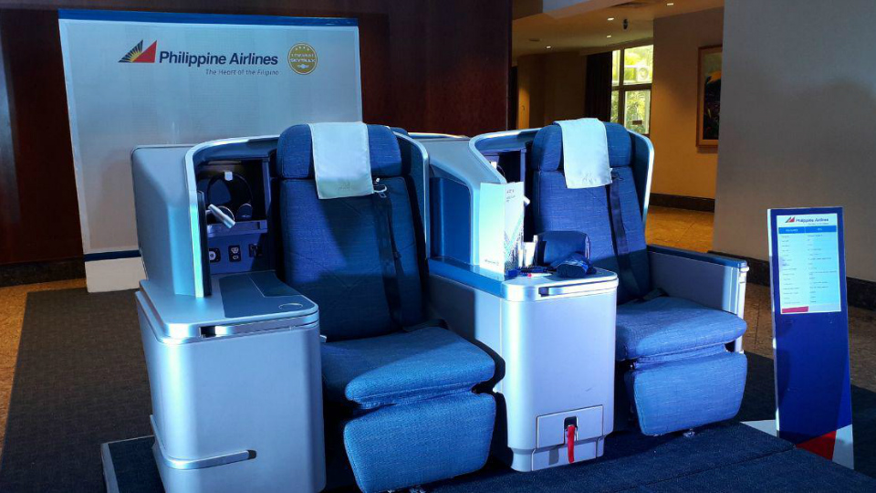 PREMIUM ECONOMY. Philippine Airlines offers a new class service for select international and domestic flights. Photo by Aika Rey/Rappler  