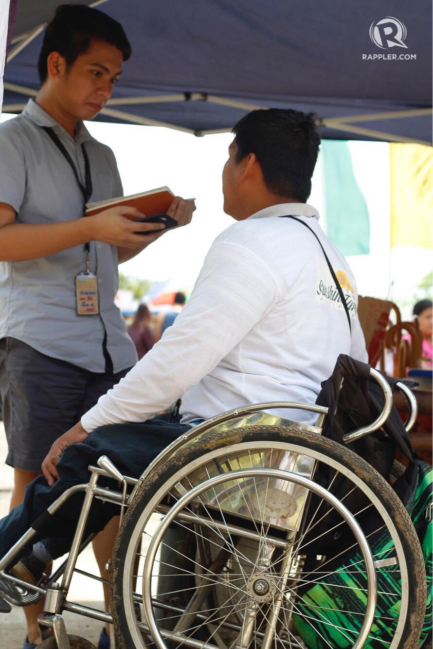 HOPE. Farm manager Ben Villanueva hopes that more establishments will provide livelihood to PWDs. Photo by Empoy Soriano