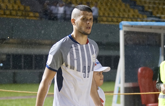 DEBUT. Alvaro Silva returns to Bacolod as he debuts for Ceres-Negros FC in the preliminary rounds of the AFC Champions League. Photo by Glen Charles Lopez/Philippine Football Federation  