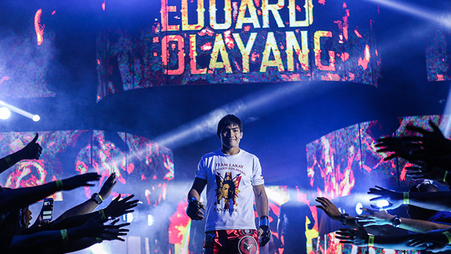 HAPPY. Eduard Folayang is happy to stay at ONE Championship. Photo from ONE Championship 
