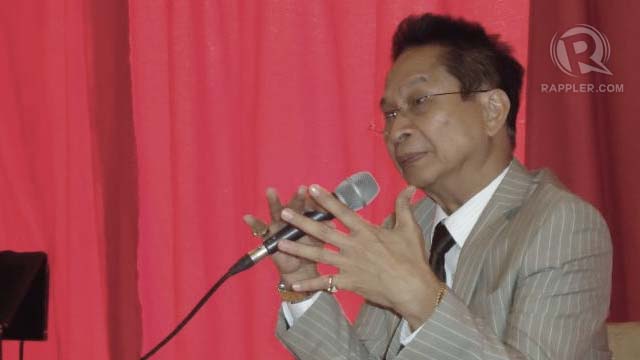 File photo of Salvador Panelo by Jerald Uy 