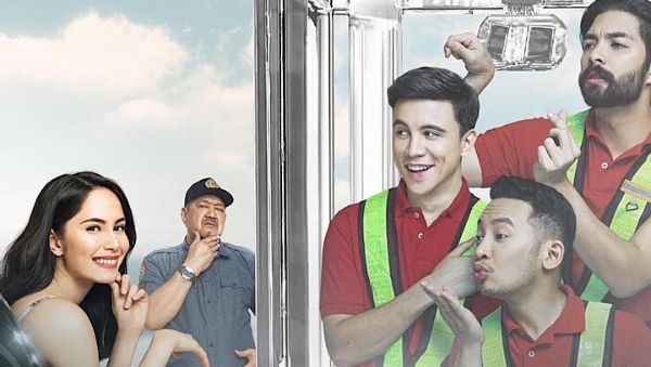   TOL. The movie stars Arjo Atayde, Joross Gamboa, and Ketchup Eusebio as toll booth attendants and Jessy Mendiola as their childhood crush. Photo from Miko Livelo's Instagram account