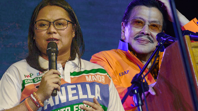 LOSING STRONGHOLDS. Former president Joseph "Erap" Estrada loses the Manila mayoral race, while granddaughter Janella Ejercito Estrada loses the San Juan mayoral race. 