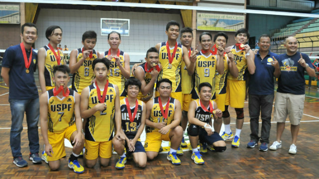 CHAMPS AT LAST. The University of Southern Philippines Foundation (USP-F) Baby Panthers end an 8-year secondary boys title drought. Photo by PJ Estan/Rappler  