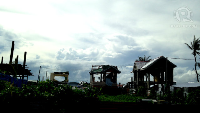 REMNANTS. At first glance, the only remnants of Haiyan are the skeletons of buildings and the tents from aid agencies planted on every other street.