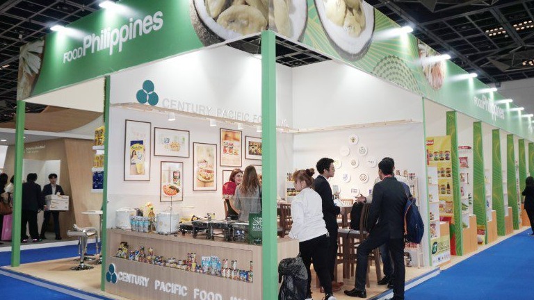 PH CUISINE. The Philippine pavilion at Gulfood 2020, which was recently held in Dubai. Photo from DTI 