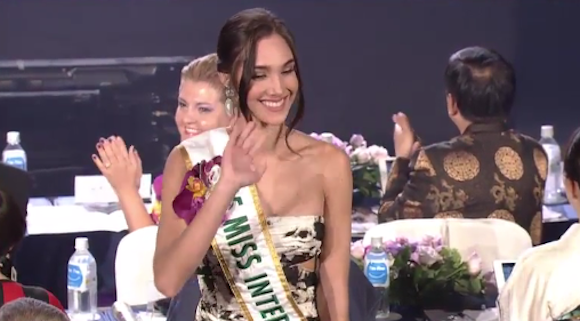 Miss International 2015, Edymar Martinez, ikut serta menjadi juri di ajang Miss International 2016 kali ini. 