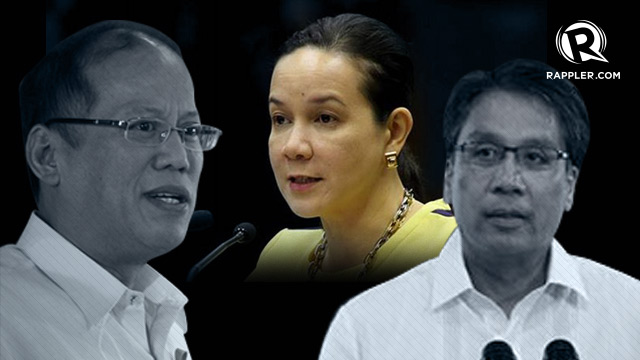 TALKS WITH AQUINO. Senator Grace Poe reveals: yes, the President is thinking of 2016 and is looking for an 'alternative' candidate.