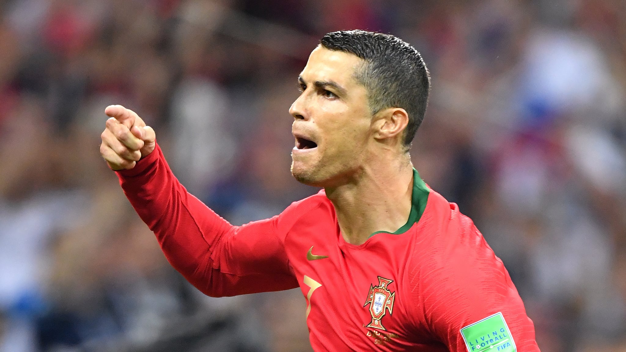 PENYELAMAT. Cristiano Ronaldo yang sukses menyelamatkan Portugal dari kekalahan di menit-menit terakhir melawan Spanyol. Sabtu, 16 Juni. Foto dari FIFA.com 
