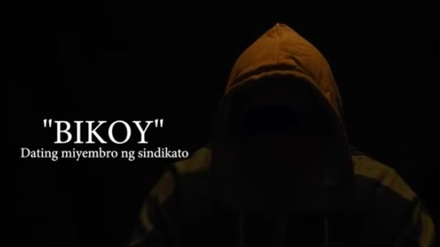 UPLOADER. Screenshot of "Bikoy" online video which alleged that President Duterte is involved in the illegal drugs trade.  
