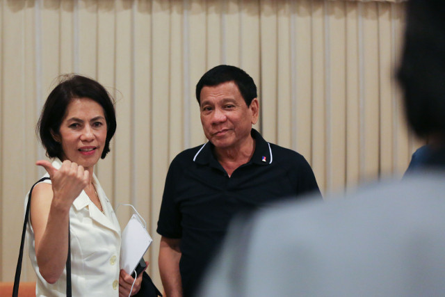 SECOND LOSS TO CA. Former environment secretary Gina Lopez is the second Duterte Cabinet official to be rejected by the Commission on Appointments. Malacañang file photo 