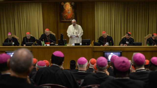 'LIKE VATICAN II.' The Synod of Bishops on the Family is seen as a hallmark of Francis' papacy. Photo by AFP/Andreas Solaro