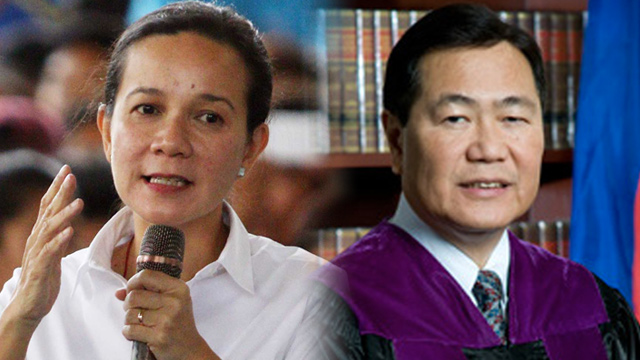 DISSENT. Supreme Court Justice Antonio Carpio says to allow a presidential candidate who was deemed not natural born Filipino by the Commission on Elections is a 'mockery' of the polls. Carpio photo by SC  
