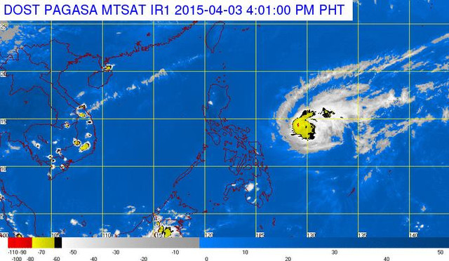 Chedeng Weakens Further; Storm Signal Raised