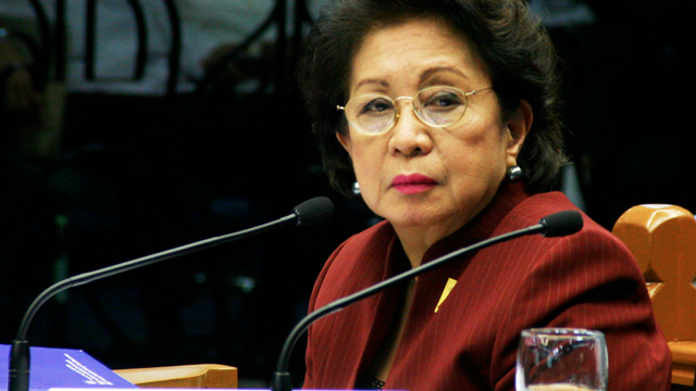 FULL TERM. Ombudsman Conchita Carpio Morales is entitled to a full 7-year term, says the Supreme Court. File photo by Rappler   