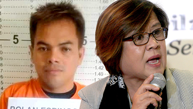 NO SURPRISE. Senator Leila de Lima says she is expecting that alleged drug lord Kerwin Espinosa would link her to illegal drug trade upon his return to the country.  