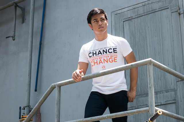 LIFE GETS BETTER WITH CHANGE. Cotton T-Shirt, P250 at Rappler Shop 