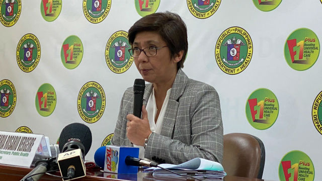 NEW CASE REPORTING. DOH Assistant Secretary Maria Rosario Vergeire gives updates on the status of the novel coronavirus in the Philippines on February 21, 2020. File photo by Mara Cepeda/Rappler 