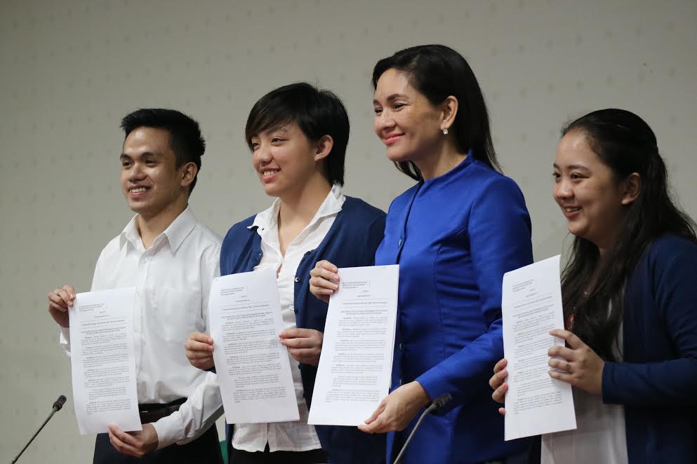 NATIONAL TRUTH-TELLING MONTH. Senator Risa Hontiveros files a Joint Resolution to declare September of every year as 'national truth-telling month' on Martial Law. Photo by Office of Senator Hontiveros   