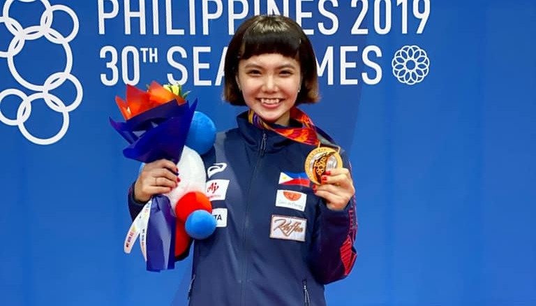 HEARTBREAKING. Despite winning a gold, Philippine karate star Junna Tsukii says she feels 'very sad.' Photo from Tsukii's Facebook account 