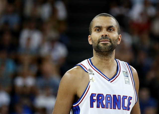 CLASS OF HIS OWN. Tony Parker stands atop the scoring record at Eurobasket after converting on his 1,032nd point against Poland. Photo by Sebastien Nogier/EPA 
