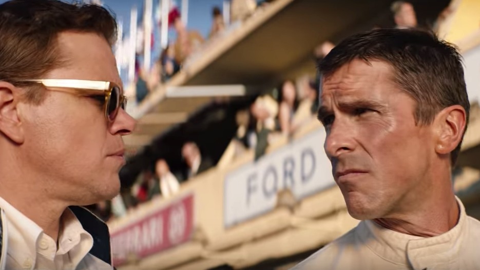 NUMBER ONE. 'Ford v. Ferrari' tops the North American box office with $31.5 million. Screenshot from trailer 
