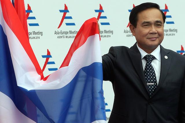 THAI LEADER. Thailand Prime Minister Prayuth Chan-ocha. File photo by Matteo Bazzi/EPA