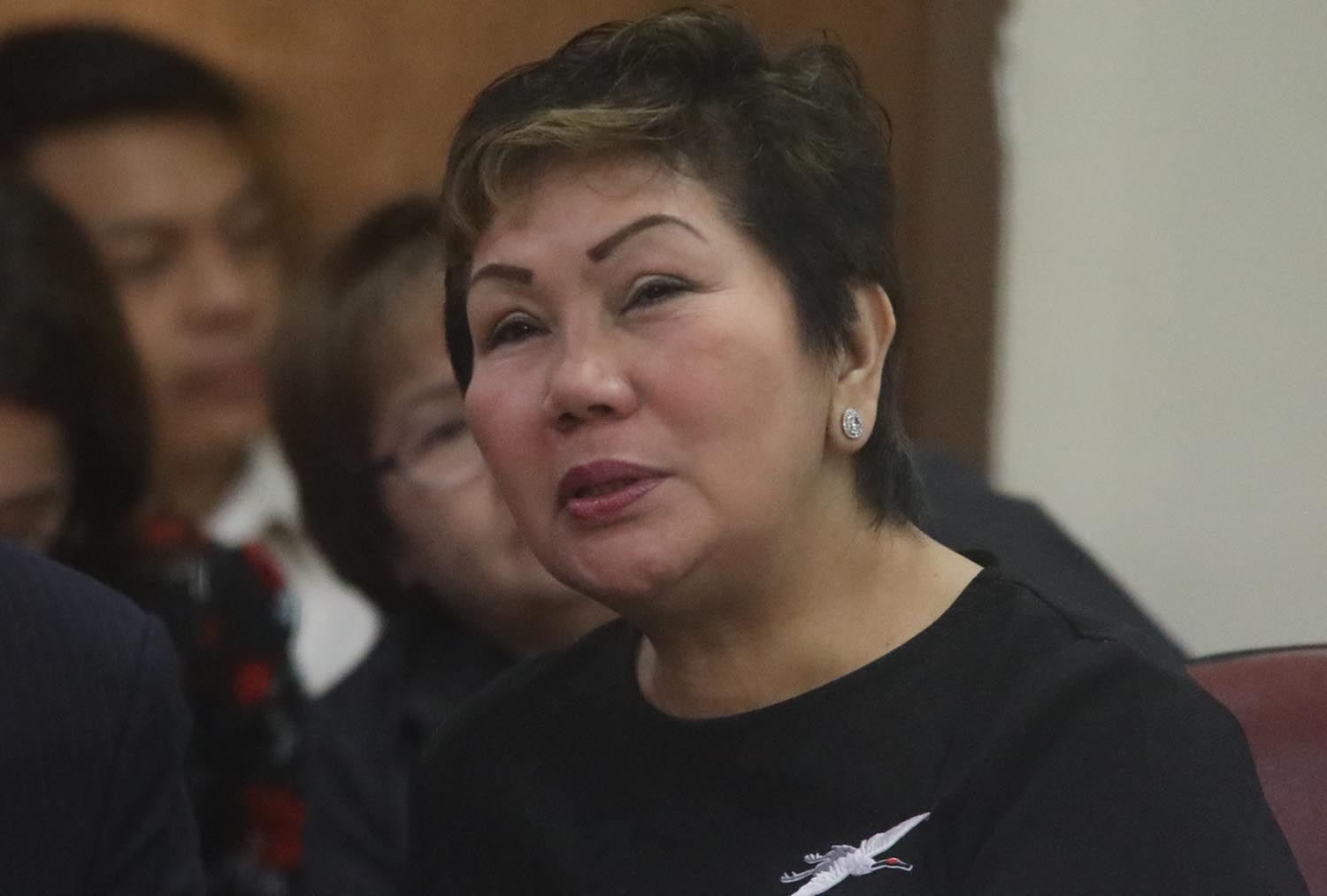 INTERFERENCE. Court of Appeals (CA) Associate Justice Remedios Salazar Fernando says Chief Justice Maria Lourde's Sereno's 'interference' in a conflict between CA and the House of Representatives shows 'lack of delicadeza.' Photo by Darren Langit/Rappler 