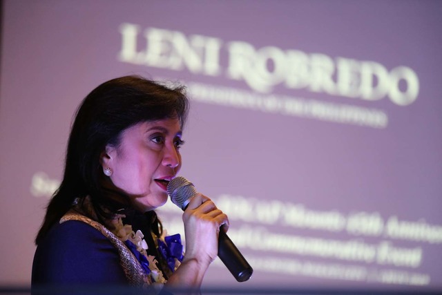 NO VICTORY YET. The Presidential Electoral Tribunal tells Vice President Leni Robredo it is too early for her to claim she won the electoral case she is facing. File photo by OVP 