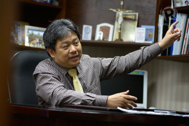 HOLY SPIRIT-LED? File photo of Stephen David from August 2014 when he told Rappler that their lead counsel is the Holy Spirit. Photo by LeAnne Jazul/Rappler 