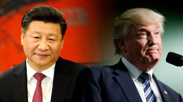 FORWARD. Donald Trump and China's Xi Jinping are planning to meet. File photo by Brian Blanco/Getty Images/AFP  