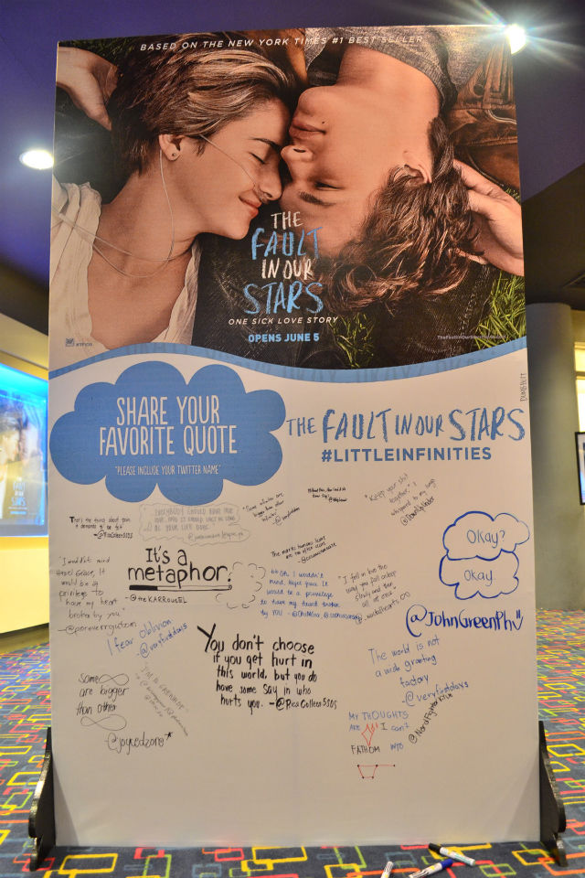 STAR-CROSSED LOVERS. Shailene Woodley and Ansel Elgort play two teens who fall in love during cancer support group. Photos provided by 20th Century Fox