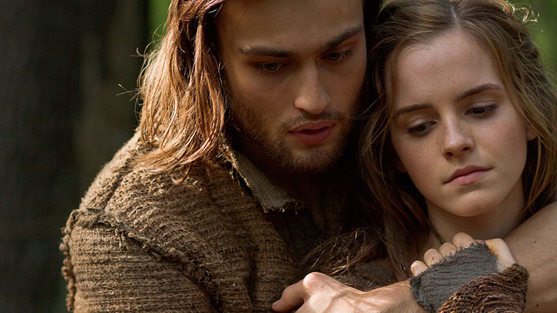 SHEM AND ILA. Douglas Booth and Emma Watson star in 'Noah'