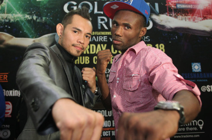 FILIPINO FLASH VS THE AXE MAN. Nonito Donaire Jr. will have to overcome unbeaten KO artist Nicholas Walters to return to pound for pound discussions. Photo by Chris Farina - Top Rank