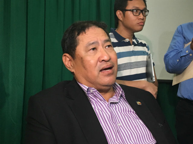 JUST DRUG CRIMES LEFT. House justice committee chairperson Reynaldo Umali says the death penalty bill will be further watered down. Photo by Mara Cepeda/Rappler  